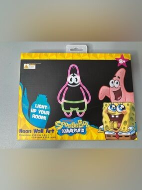 Nickelodeon Neon Patrick Star LED Wall Light - Pink & Green